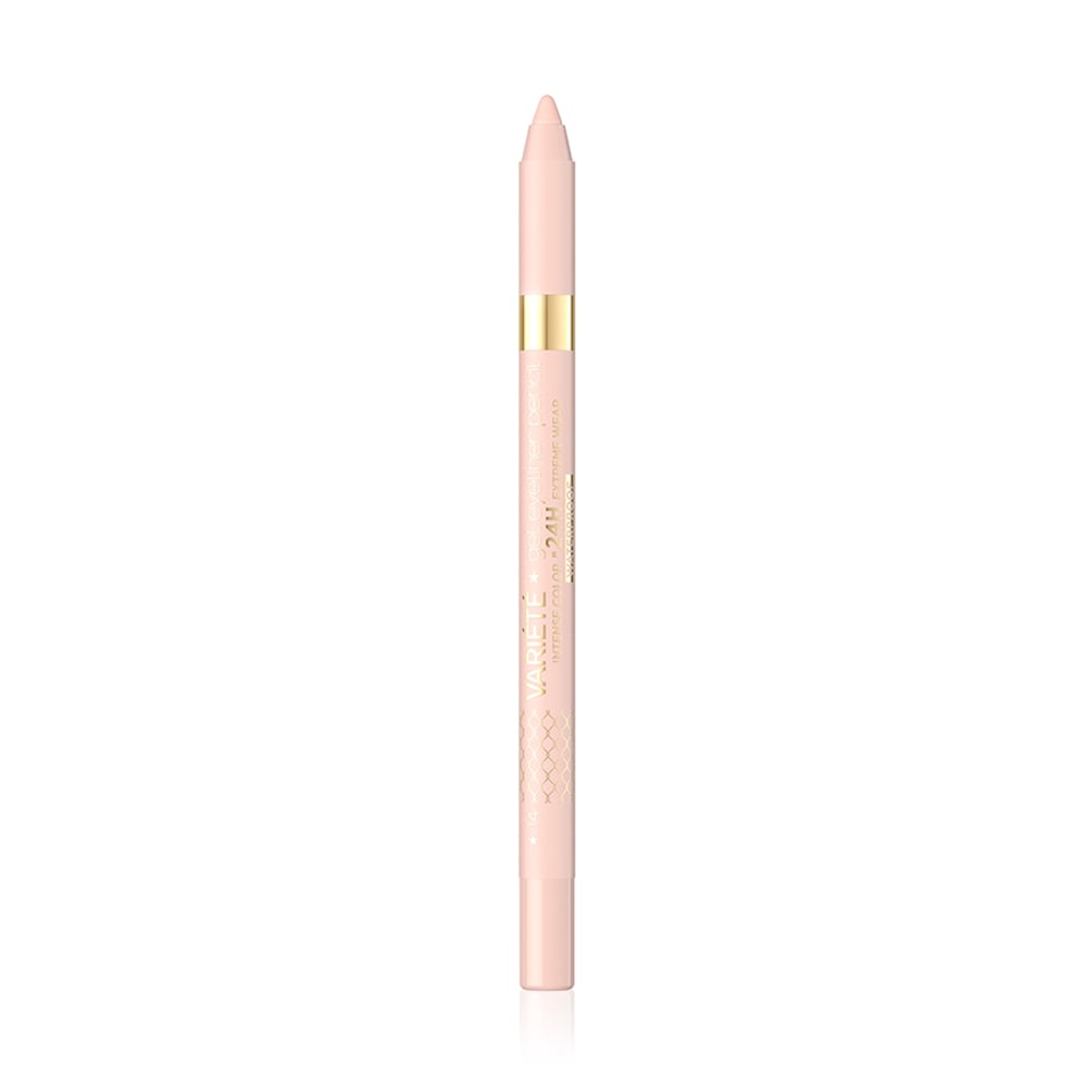 Водостійкий гелевий олівець для очей Eveline Cosmetics Variete Gel Eyeliner Pencil Waterproof 14 Nude, 1 г